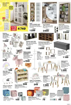 Náhled letáku Sconto nábytek leták od 15.07.2026 | Strana: 24 | Produkty: Taburet, Regál, Stůl, Lampa