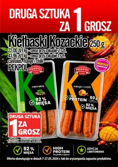 Pogląd oferty "Prim Market promocja - Kiełbaski Kozackie" - ważna od 07.05.2026