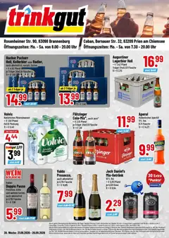 Trinkgut Prospekt Brannenburg ab 21.09.2026 gültig
