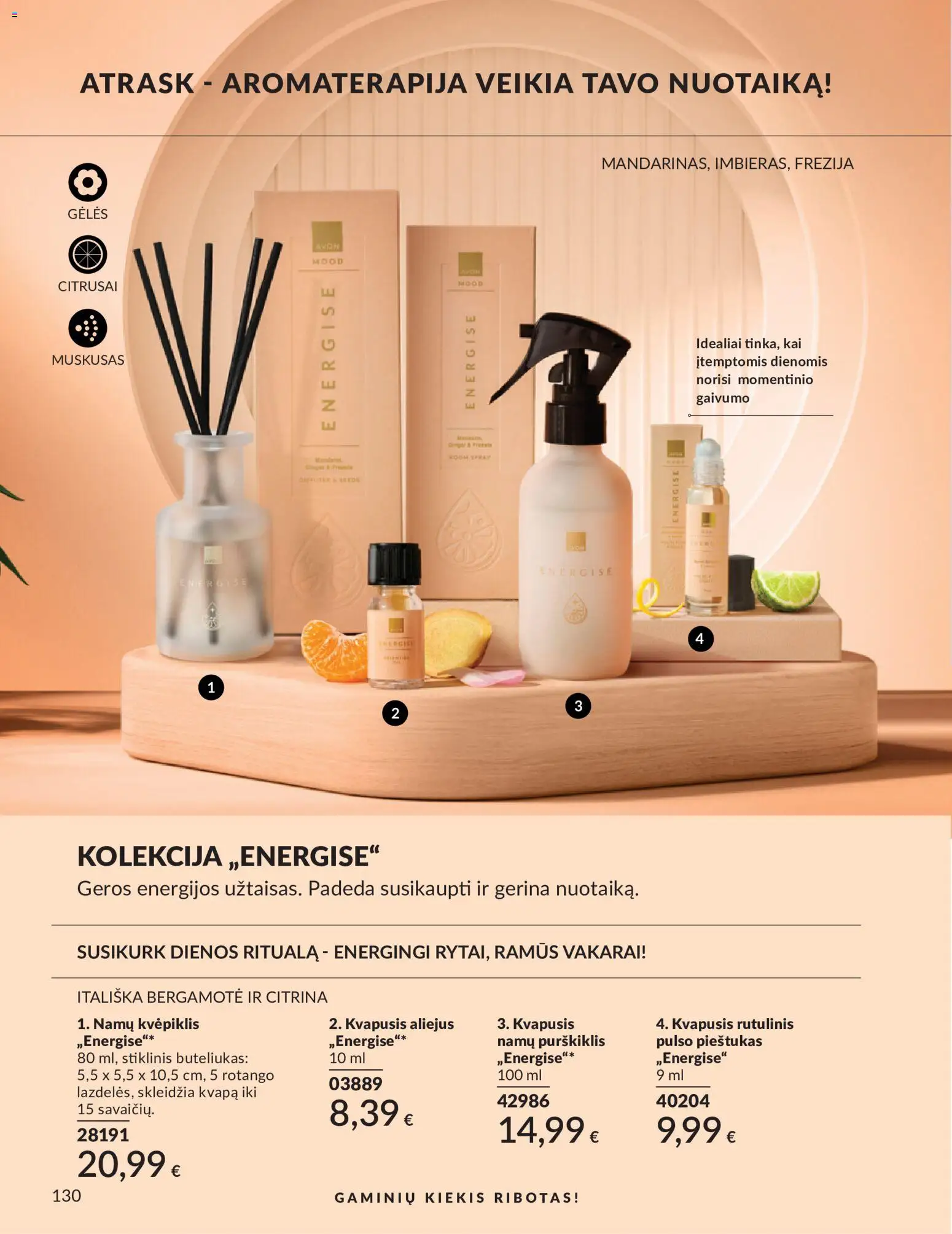 AVON akcijos nuo 01.05.2026 | Puslapis: 130 | Prekių: Aliejus