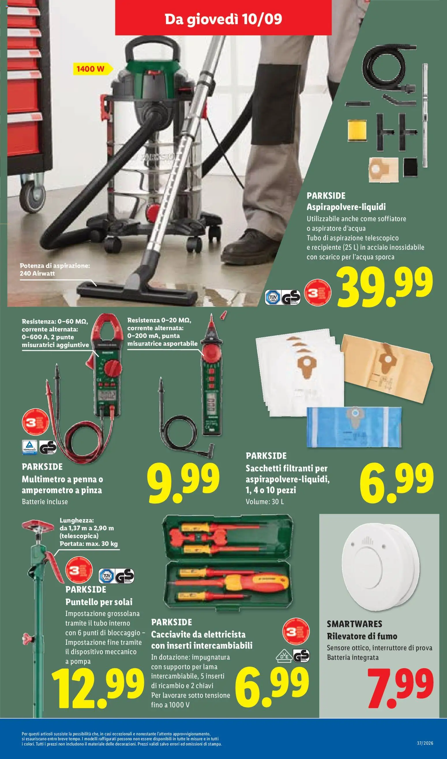 Volantino Lidl del 10/09/2026 | Pagina: 31