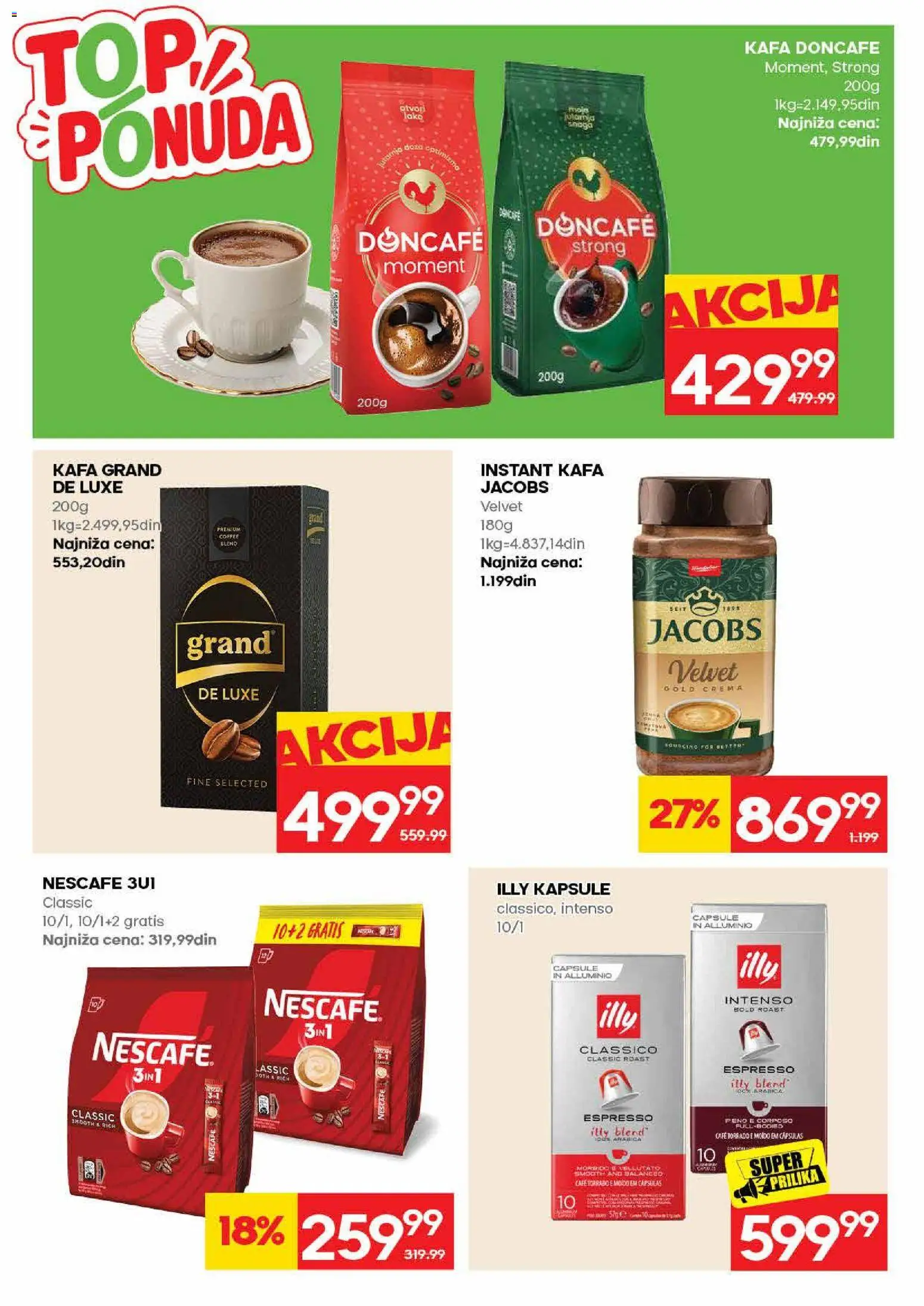 Idea katalog - važi od 31.08.2026 | Strana: 30 | Proizvode: Kapsule, Instant kafa, Kafa, Nescafé