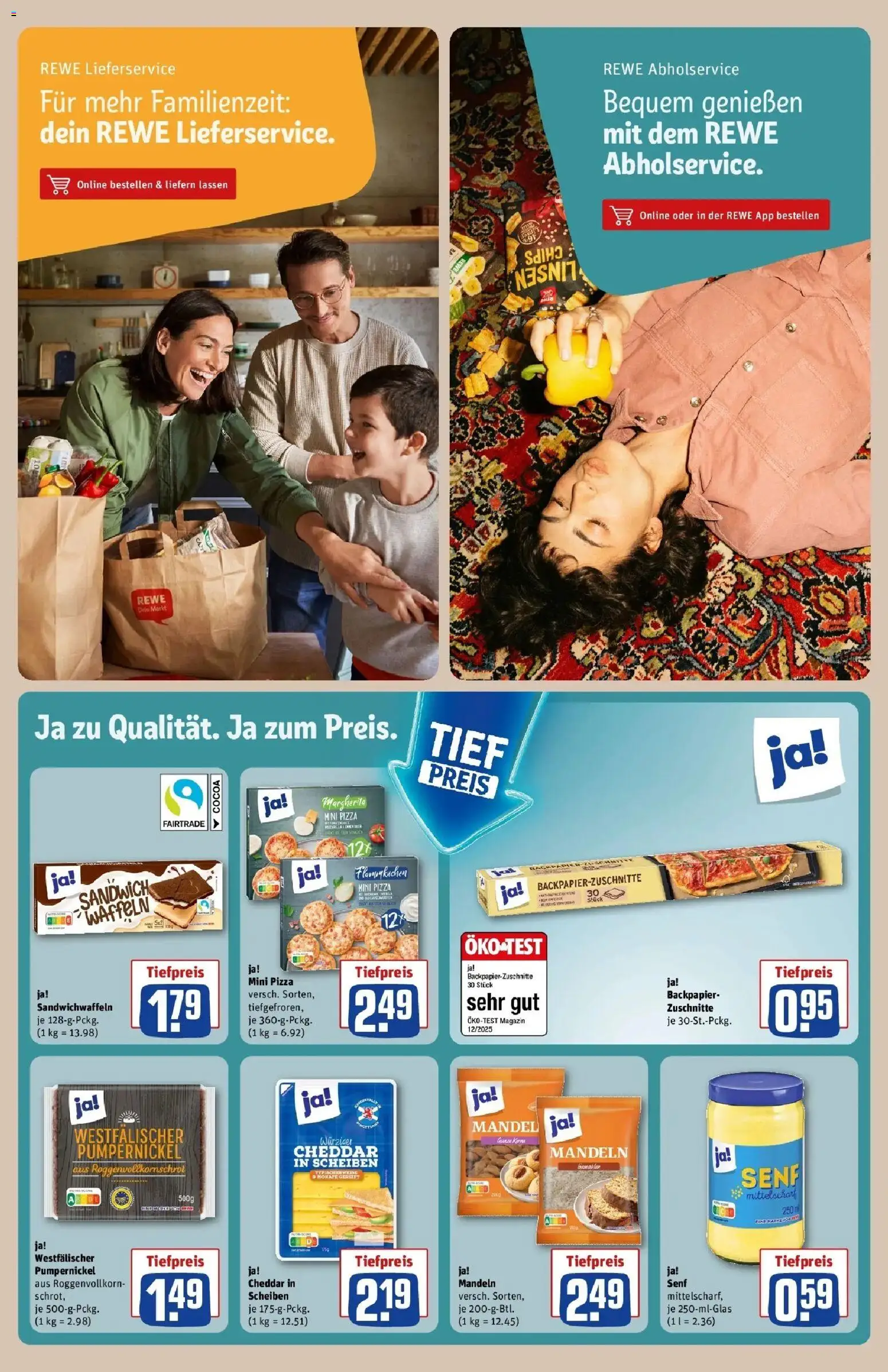 REWE Prospekt ab 21.09.2026 zum Blättern » Angebote | Seite: 33 | Produkte: Waffeln, Magazin, Pizza, Chips