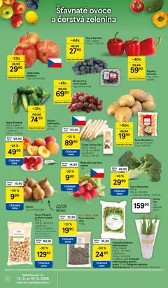 Náhled letáku Tesco Brambory, 2 kg, varný typ B (1 kg = 9,95 Kč) od 13.05.2026 | Strana: 4