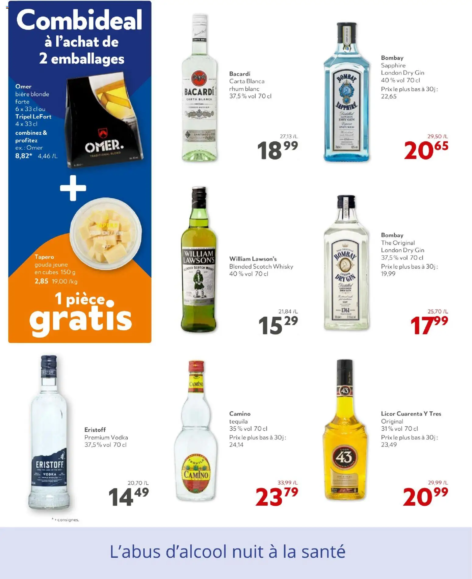 {H1} | Pagina: 18 | Producten: Gin, Whisky, Gouda, La