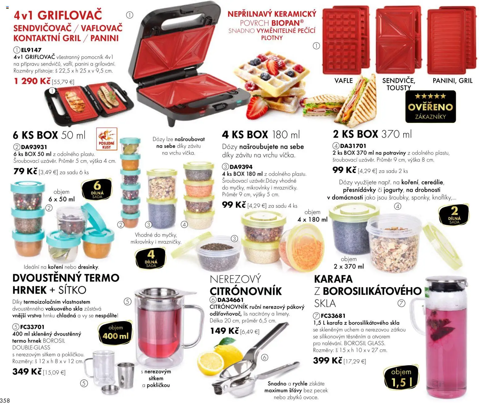 Nové Dedra akcie – leták je platný od 01.09.2026 | Strana: 58 | Produkty: Gril, Mikrovlnky, Vafle
