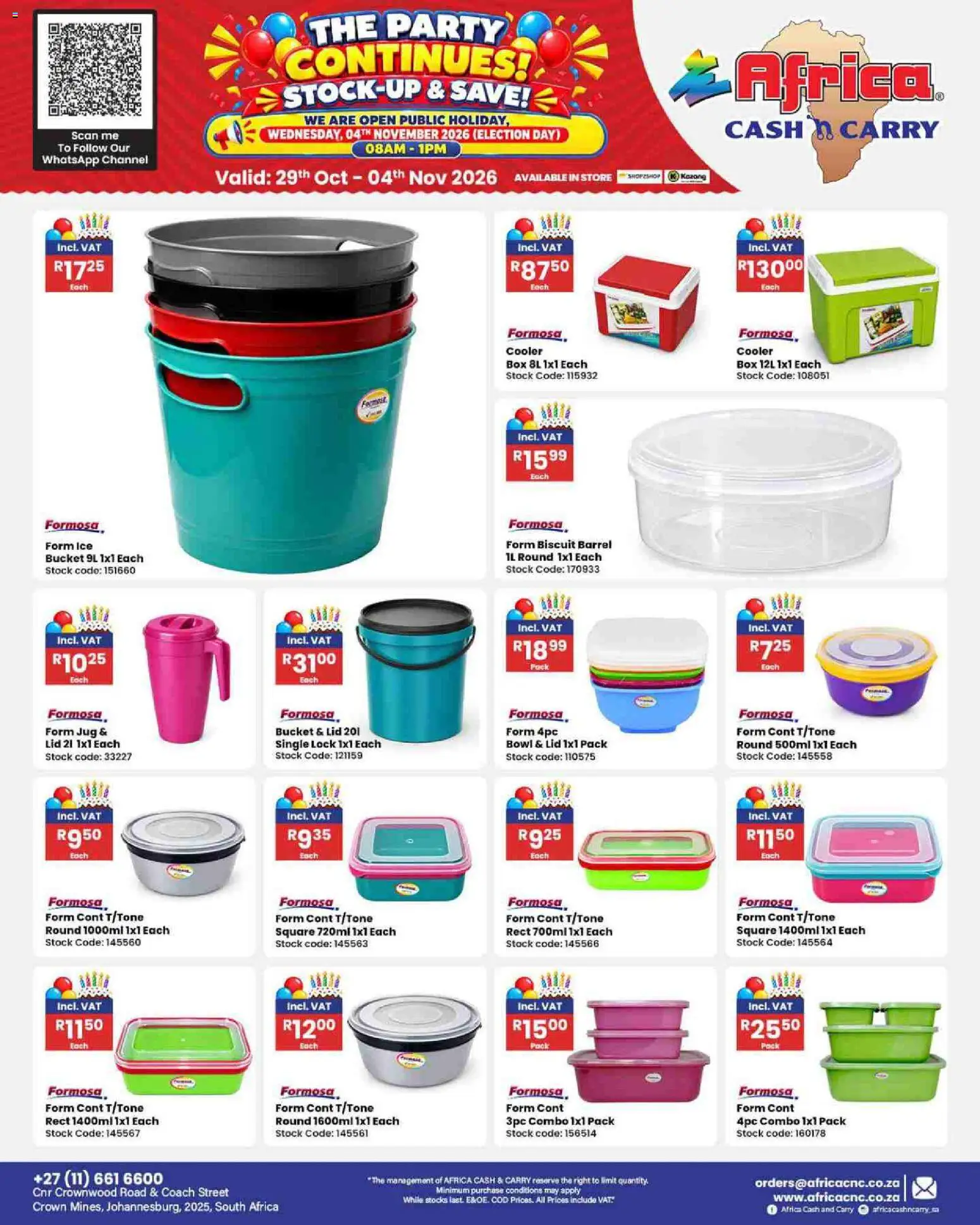 New Africa Cash & Carry catalogue – valid from 29/10/2026 | Page: 80