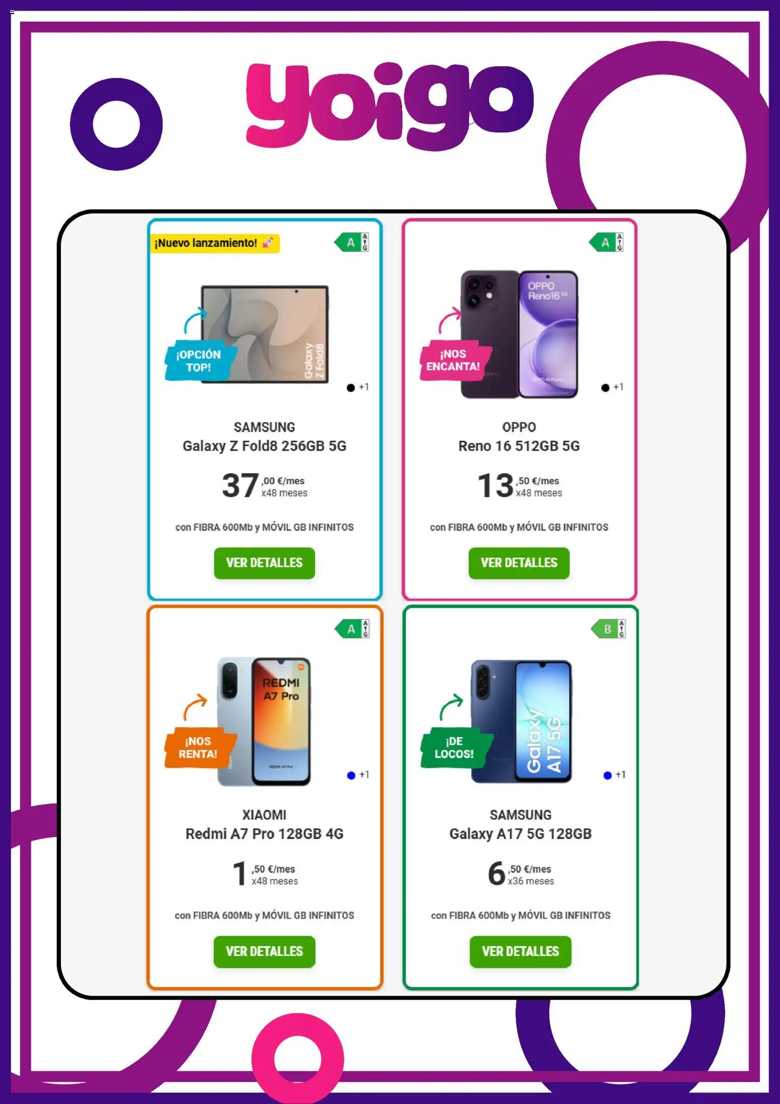Yoigo ofertas │ válido desde el 15/09/2026 | Página: 5 | Productos: Móvil