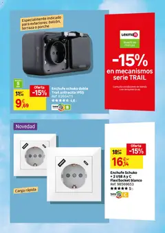 Vista previa Leroy Merlin catálogo válido desde el 21.04.2026 | Página: 80 | Productos: USB, Enchufe