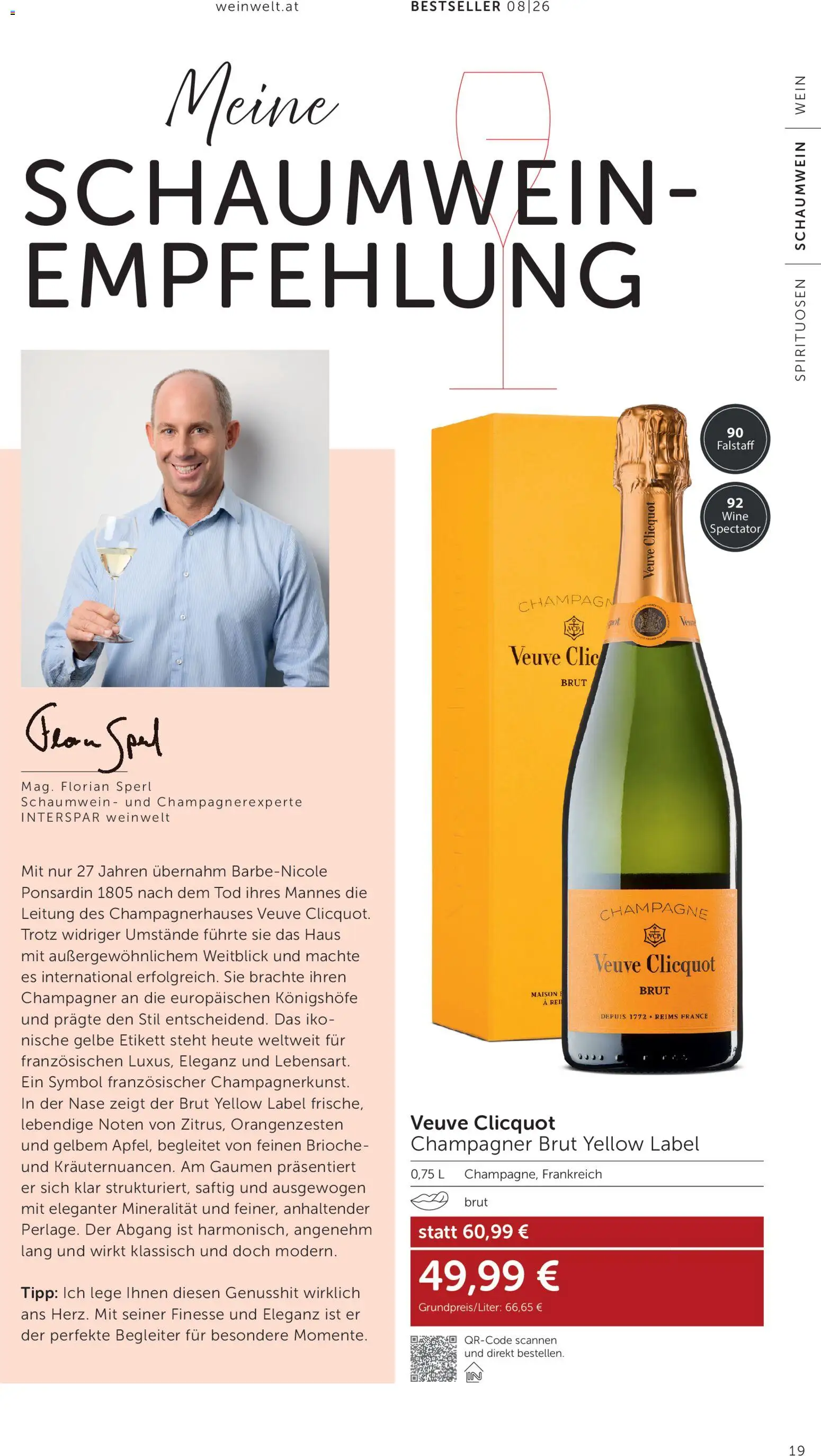Interspar Wein Welt gültig ab 09.07.2026 | Seite: 19 | Produkte: Wein