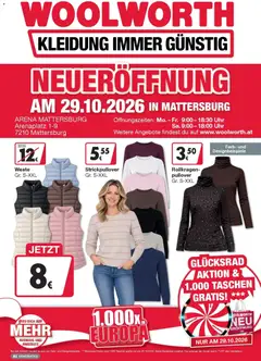 Woolworth Flugblatt ab 23.10.2026 gültig | Seite: 1