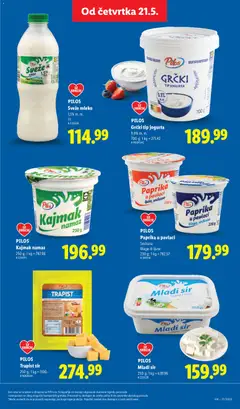 Paprika u pavlaci, Seckana, Blaga ili ljuta, 230 g - pregled Lidl kataloga - važi od 21.05.2026 | Strana: 21