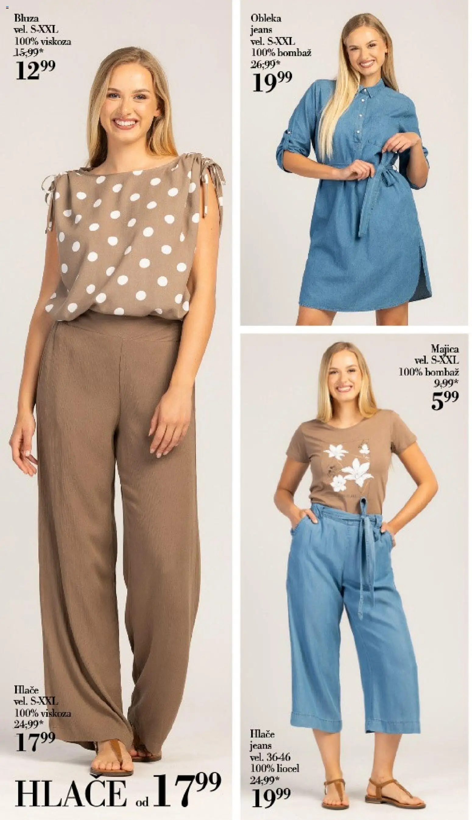 Novi Mana katalog ponudbe – veljaven od 15.06.2026 | Stran: 2 | Izdelki: Majica, Hlace, Obleka