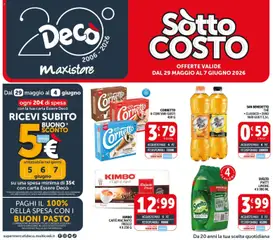Anteprima del volantino Decò volantino MaxiStore Salerno valido a partire dal 29.05.2026