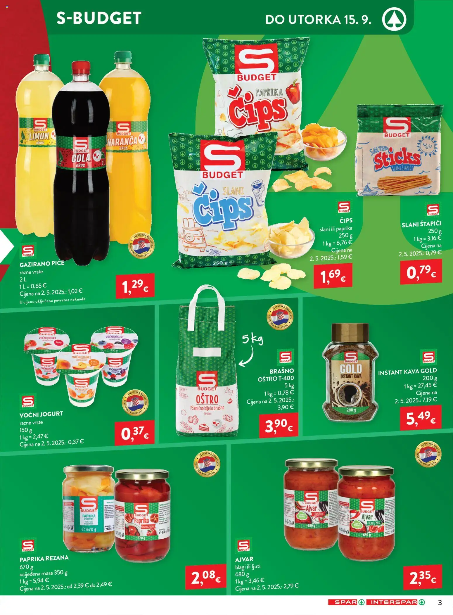 Spar katalog | vrijedi od 09.09.2026 | Stranica: 3