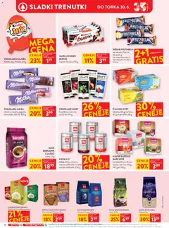 Spar katalog akcije – veljaven od 24.06.2026 | Stran: 24 | Izdelki: Kavne kapsule, Kava, Cokolada