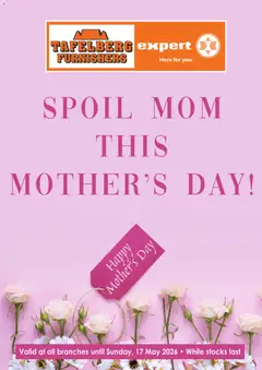 Tafelberg Furnishers specials catalogue – valid from 01.05.2026