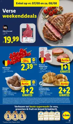 Lidl Folder week 32 - Voorbeeld van een folder van Lidl, geldig van 03/08/2026 | Pagina: 32