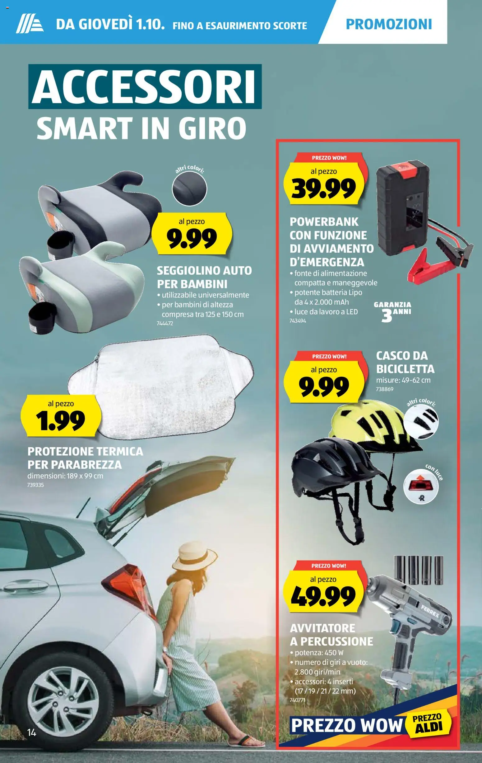 Aldi aktionen IT – gültig ab 01.10.2026 | Seite: 14 | Produkte: Powerbank