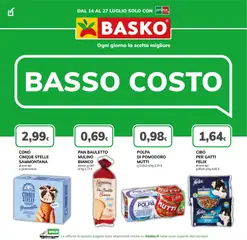 Anteprima del volantino Basko volantino valido a partire dal 14/07/2026