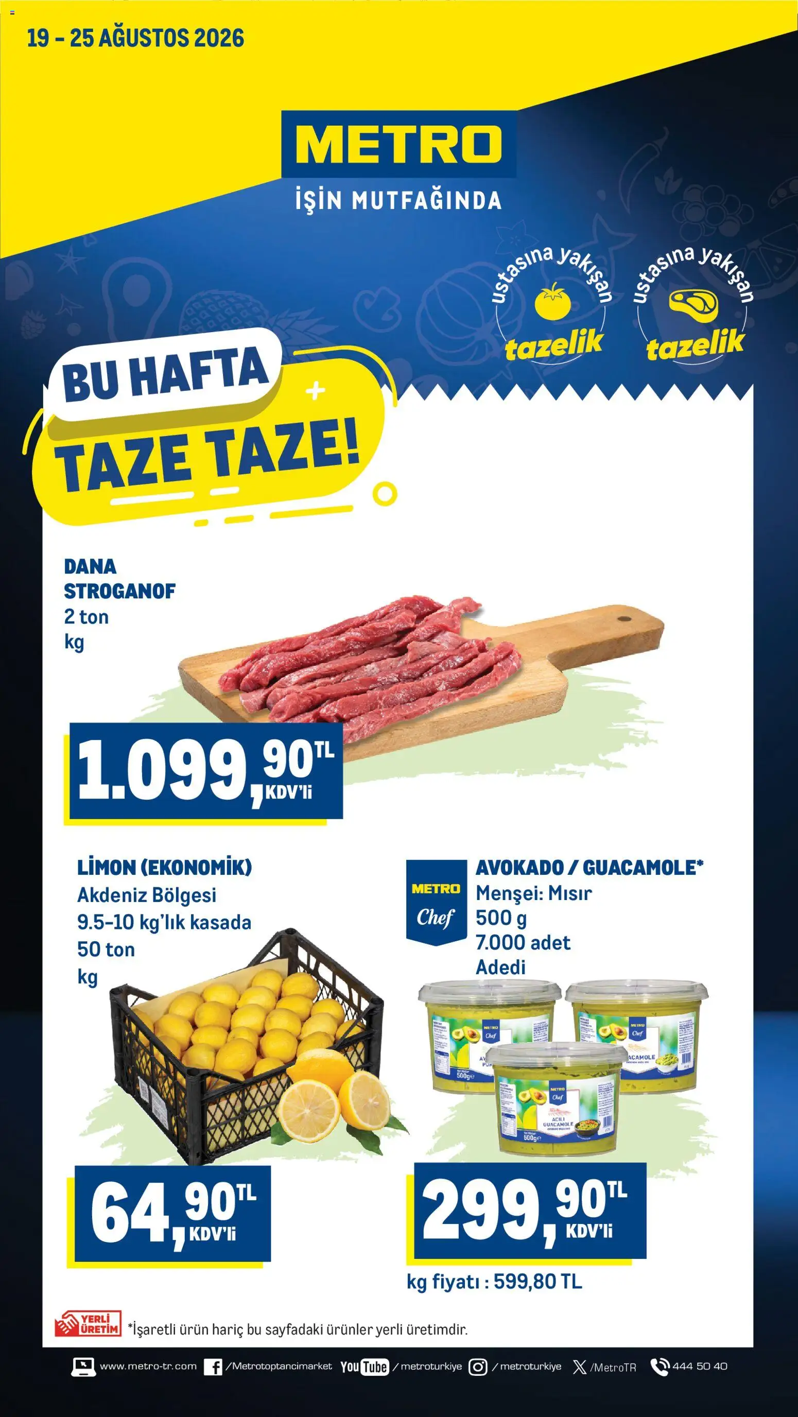 Metro Katalog - 19 Ağustos 2026 tarihinden itibaren geçerlidir | Sayfa: 1