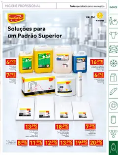 Pré-visualização Recheio Horeca Madeira válido de 29/09/2026 | Página: 25 | Produtos: Guardanapos, Detergente, Mesa, Toalha de mesa