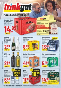 Trinkgut Prospekt ab 20.07.2026 gültig