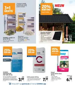 GAMMA folder - Voorbeeld van een folder van GAMMA, geldig van 22.04.2026 | Pagina: 28 | Producten: Plaat, Zak, Platen