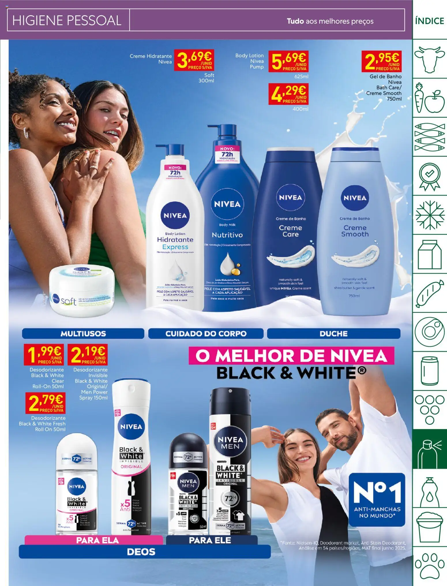 Recheio folheto Madeira │ válido de 04/08/2026 | Página: 33 | Produtos: Gel de banho, Desodorizante, Banho, Creme