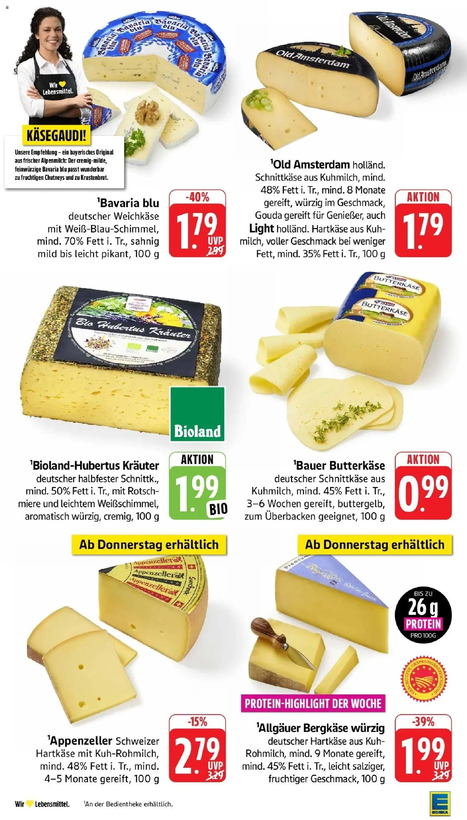 Edeka Prospekt Mühlheim / Donau (ab 21.09.2026) » Angebote Online | Seite: 8 | Produkte: Gouda