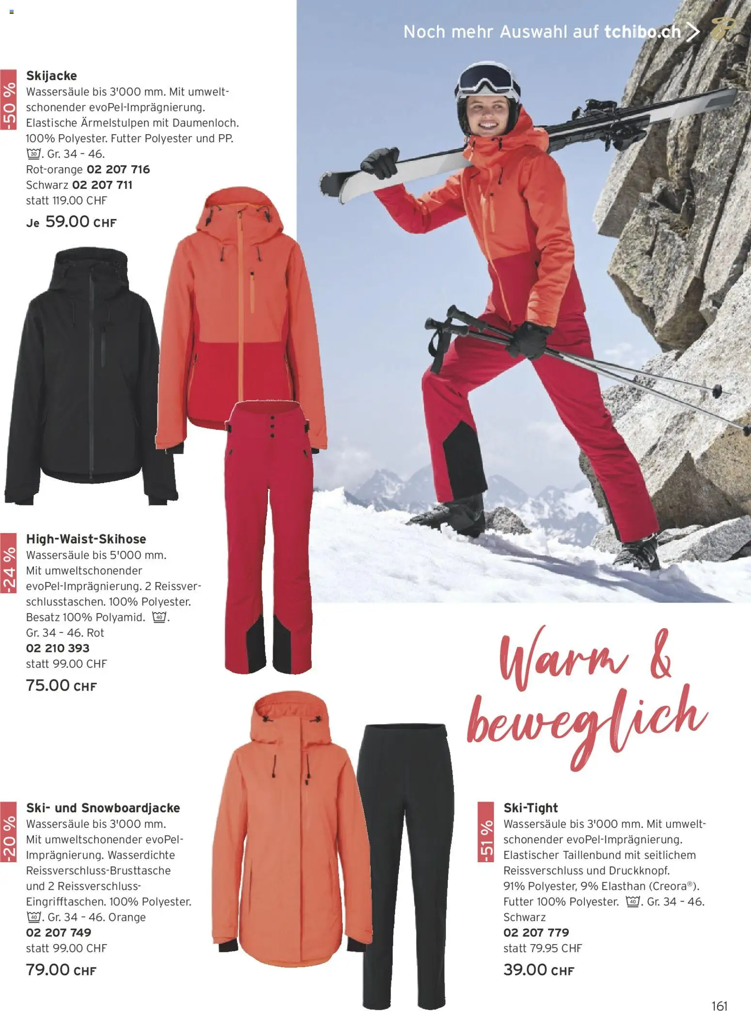 Tchibo Aktionen – gültig ab 24.02.2026 | Seite: 161 | Produkte: Ski