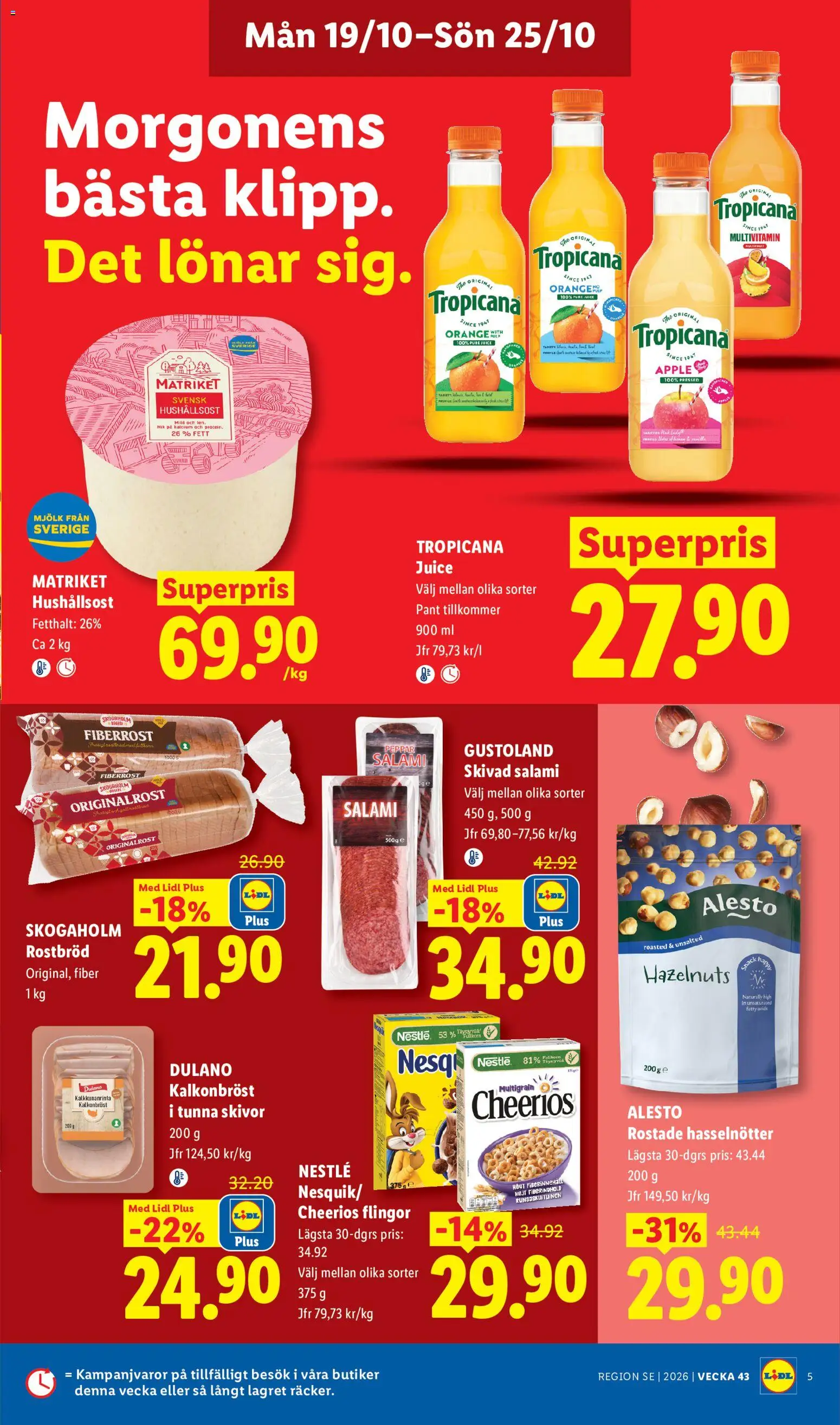Lidl reklamblad aktuell från 19/10/2026 | Sida: 5