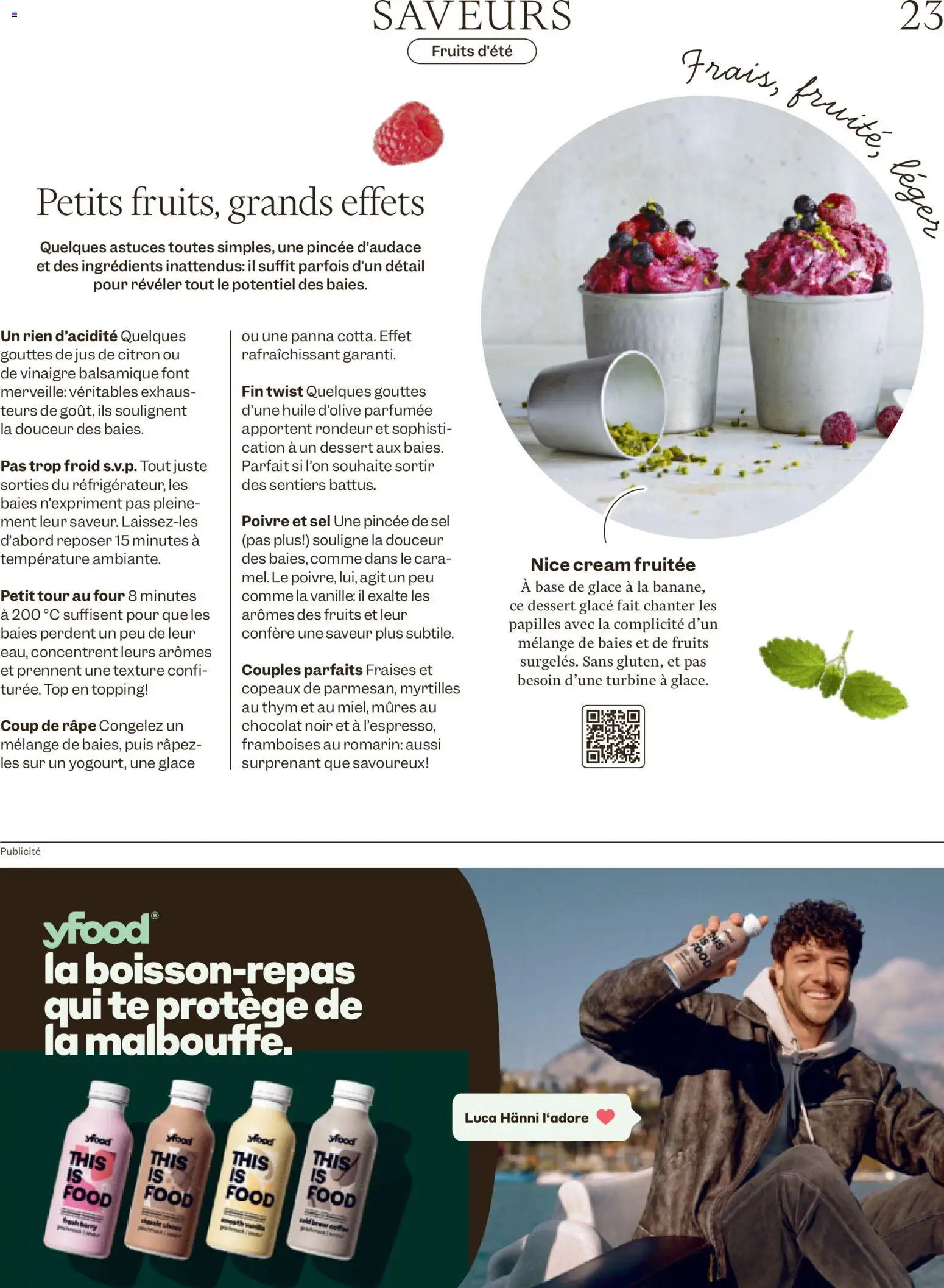 Migros aktionen Magazine FR – gültig ab 22.07.2026 | Seite: 23 | Produkte: Glace, Top