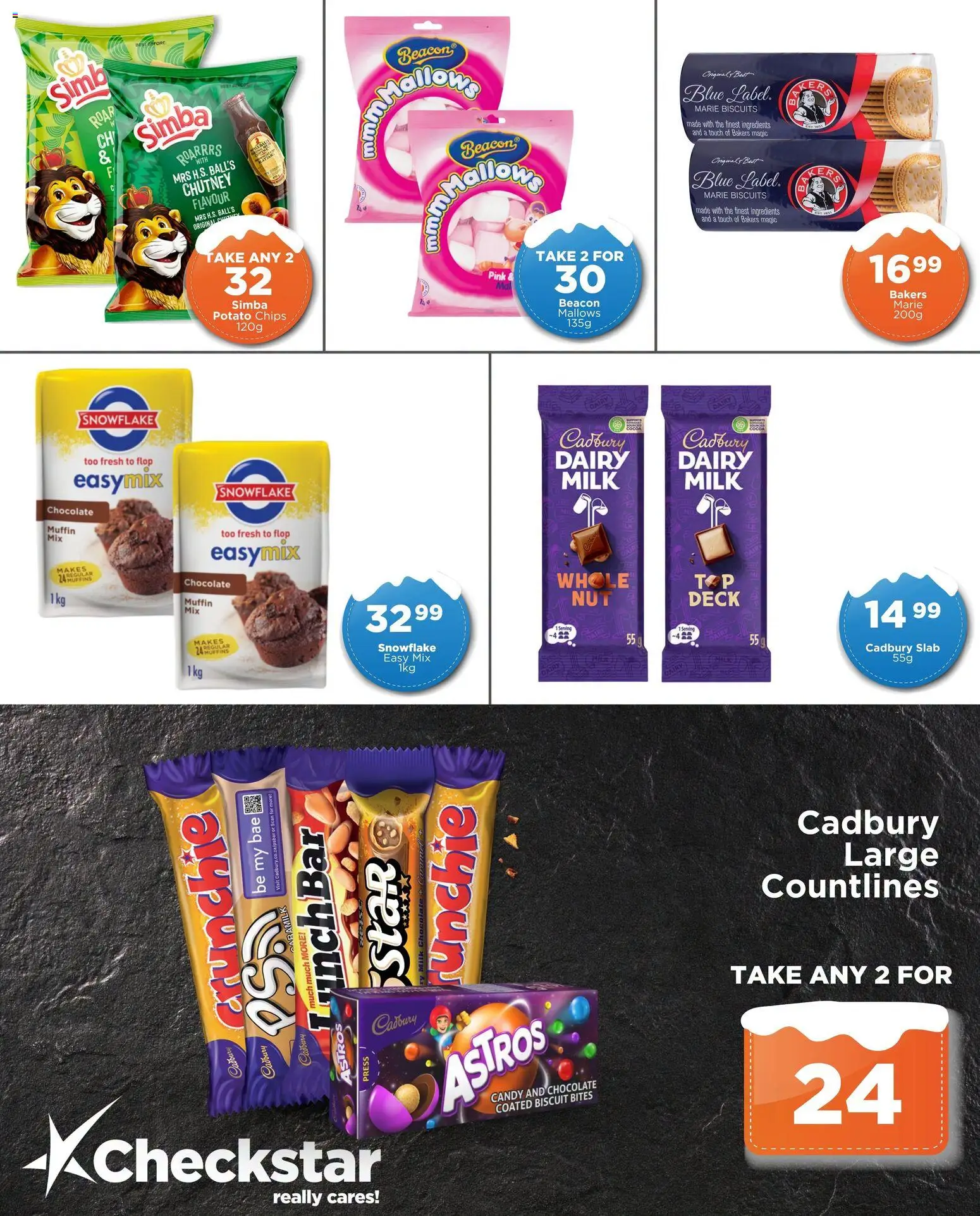 New Check Star catalogue – valid from 12/08/2026 | Page: 6 | Products: Ingredients, Milk, Biscuits, Caramel