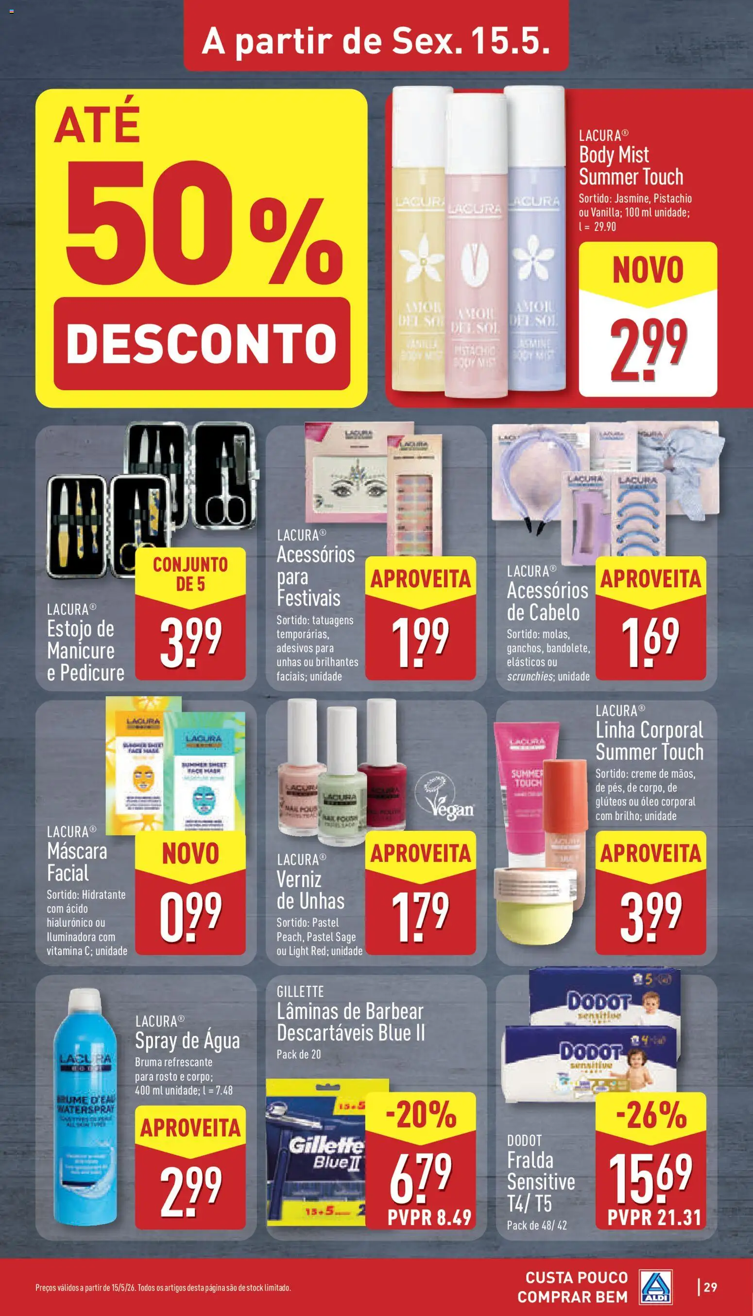 Aldi folheto | 11/05/2026 |  🎉 Como obter um desconto limitado? Poupe ainda hoje! | Portugal