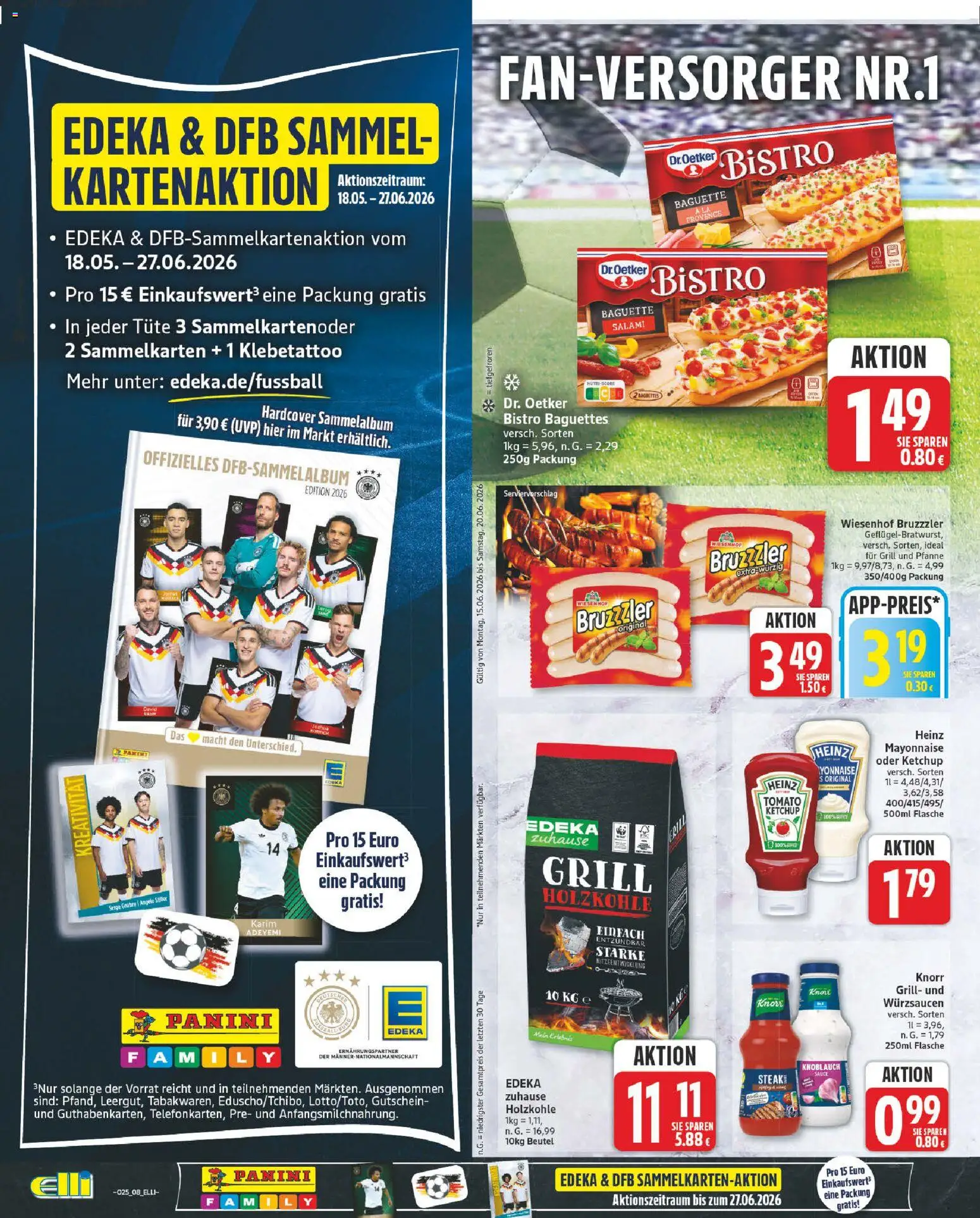 Elli Markt Prospekt Delbrück – gültig ab 15.06.2026 | Seite: 12 | Produkte: Grill, Mayonnaise, Knoblauch, Salami