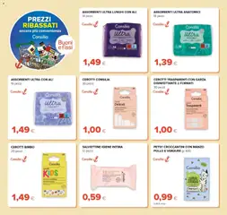 Anteprima del volantino Oasi volantino Prezzi Ribassati valido a partire dal 18.06.2026 | Pagina: 32 | Prodotti: Pollo, Manzo, Cerotti, Verdure