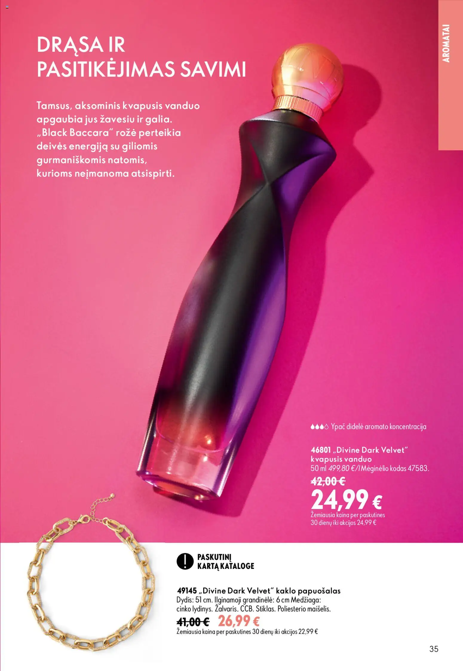 Oriflame akcijos nuo 2026.08.26 | Puslapis: 35 | Prekių: Kvapusis vanduo, Vanduo