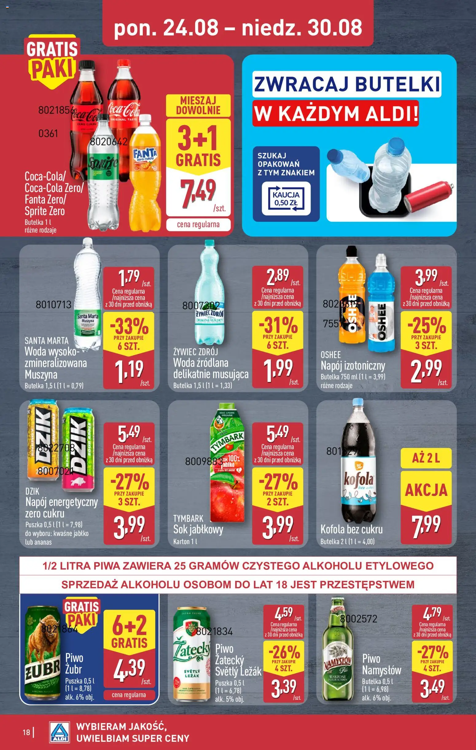 Aldi Polsko leták od 24.08.2026 | Strana: 18