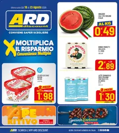 Anteprima del volantino ARD Discount volantino valido a partire dal 10/08/2026