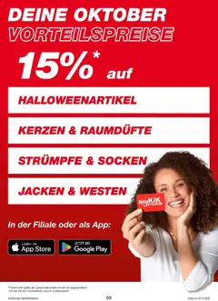 Kik Flugblatt ab 19.10.2026 gültig | Seite: 3 | Produkte: Socken, Kerzen