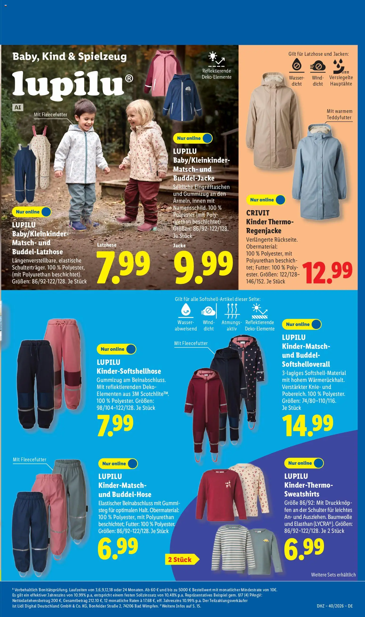 Lidl Německo leták od 28.09.2026 | Strana: 27 | Produkty: Fén, Kinder