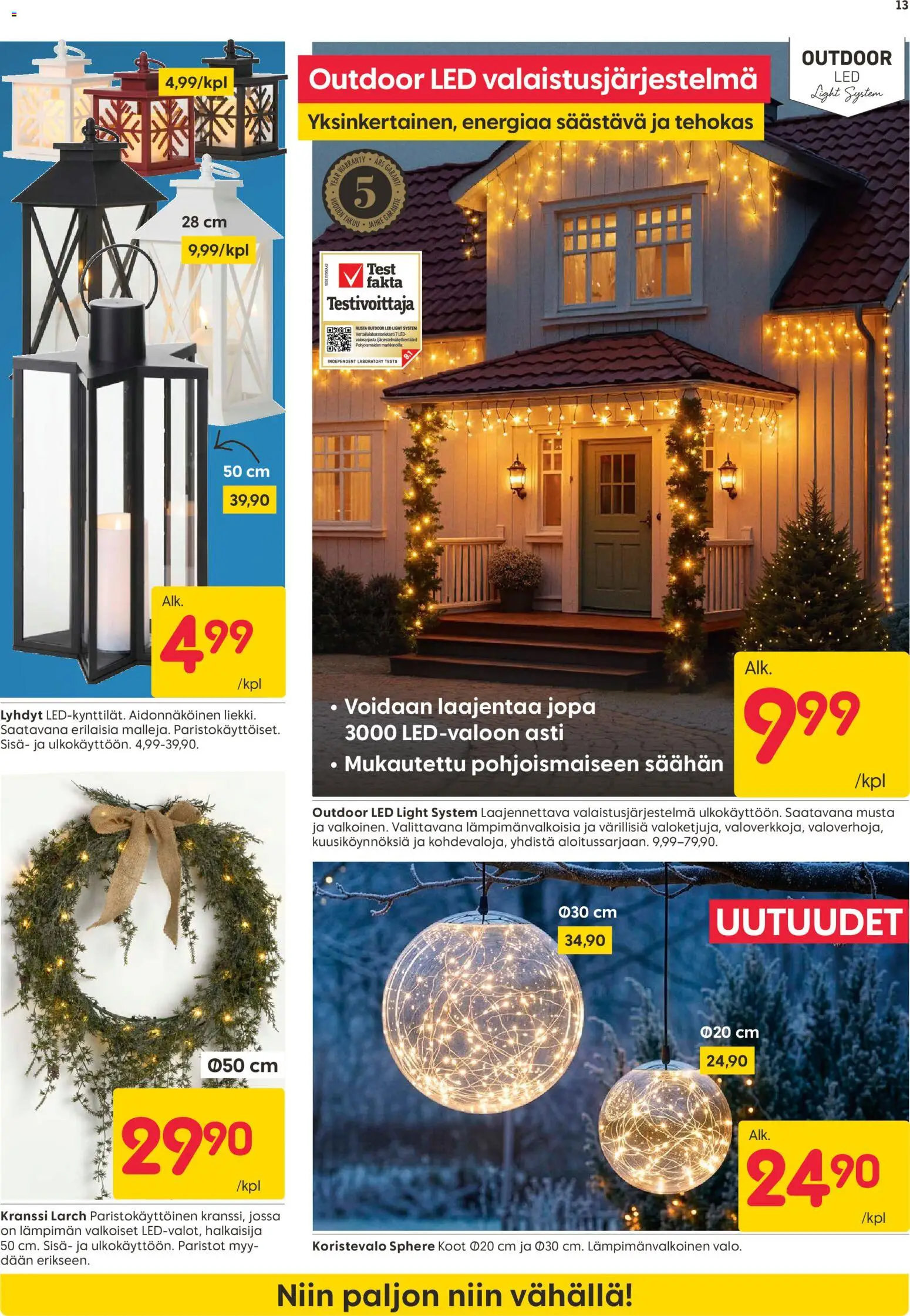 Rusta tarjoukset – voimassa 21/09/2026 alkaen | Sivu: 13