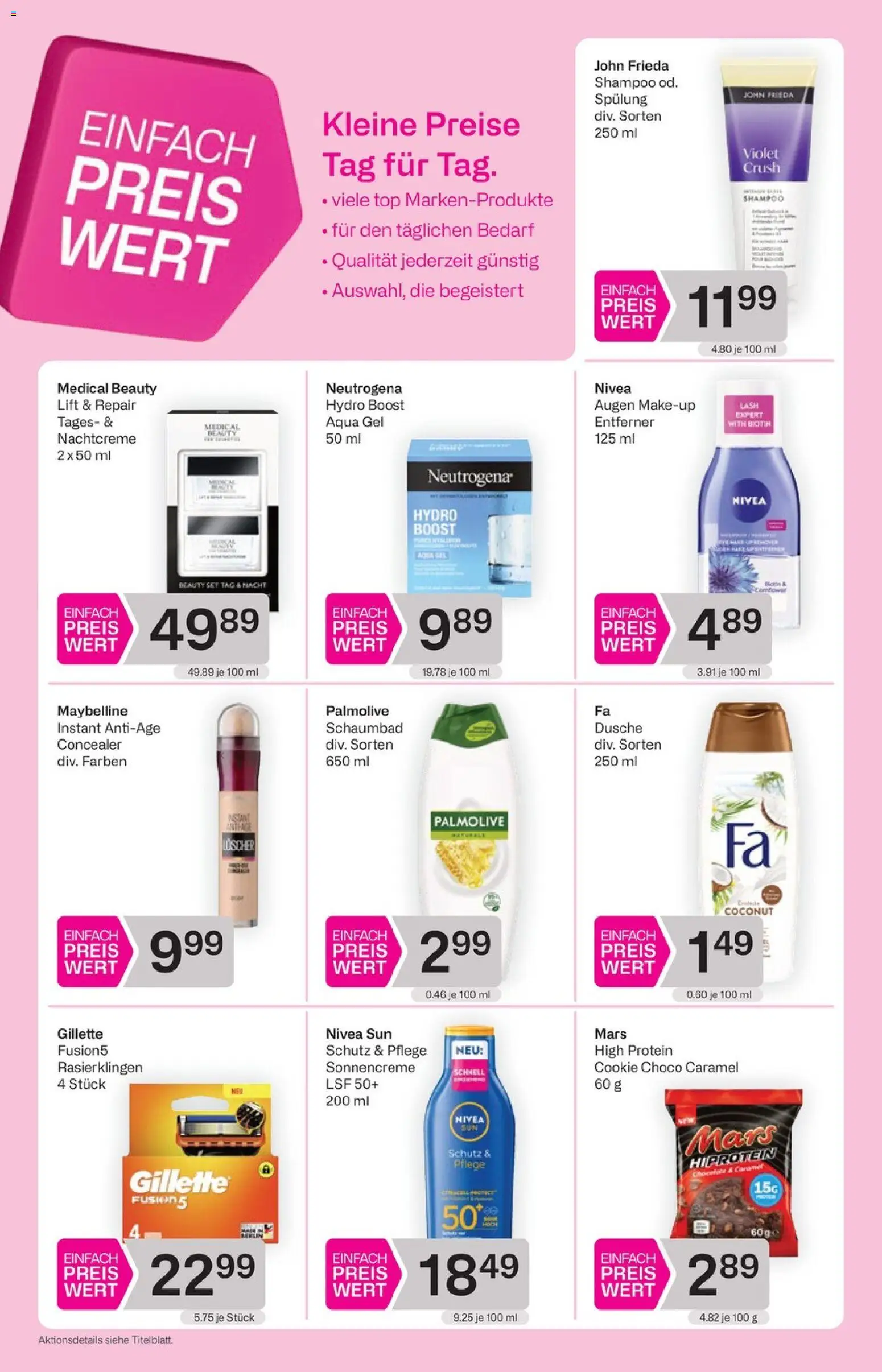 Bipa Flugblatt gültig ab 09.07.2026 | Seite: 7 | Produkte: Dusche, Concealer, Spülung, Sonnencreme