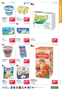 Náhled letáku Makro leták - Maloobchod od 15.07.2026 | Strana: 5 | Produkty: Tvaroh, Gril, Hermelín na gril, Niva