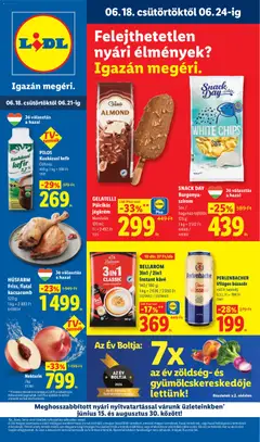 Lidl akciós újság - amely érvényes a következő dátumtól: 18.06.2026