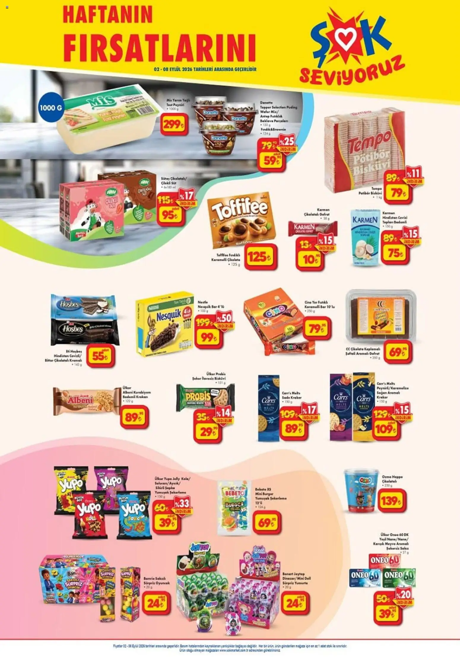 Şok Market Katalog - 02 Eylül 2026 tarihinden itibaren geçerlidir | Sayfa: 1