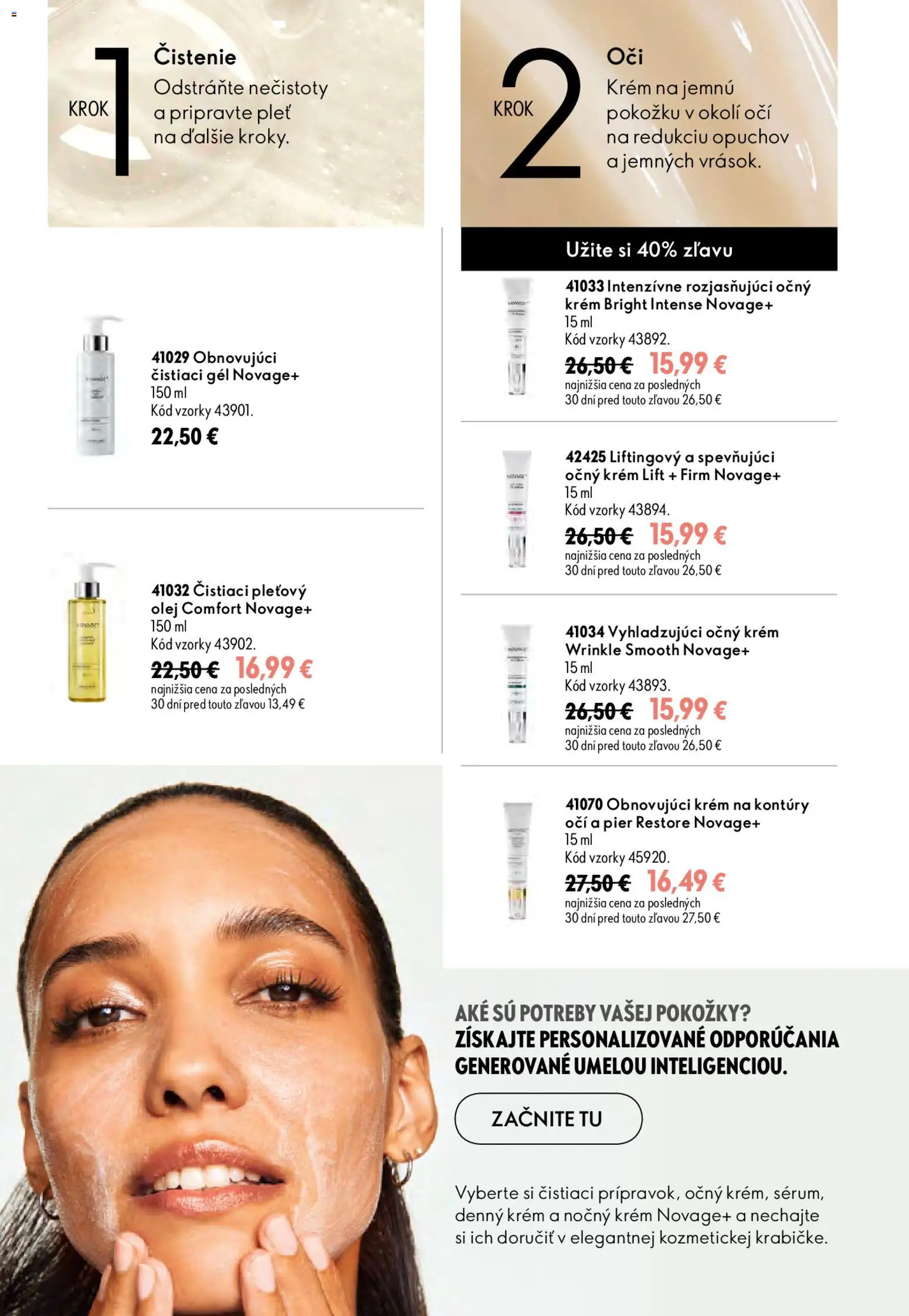 Nové Oriflame akcie – leták je platný od 19.08.2026 | Strana: 92 | Produkty: Olej, Krém