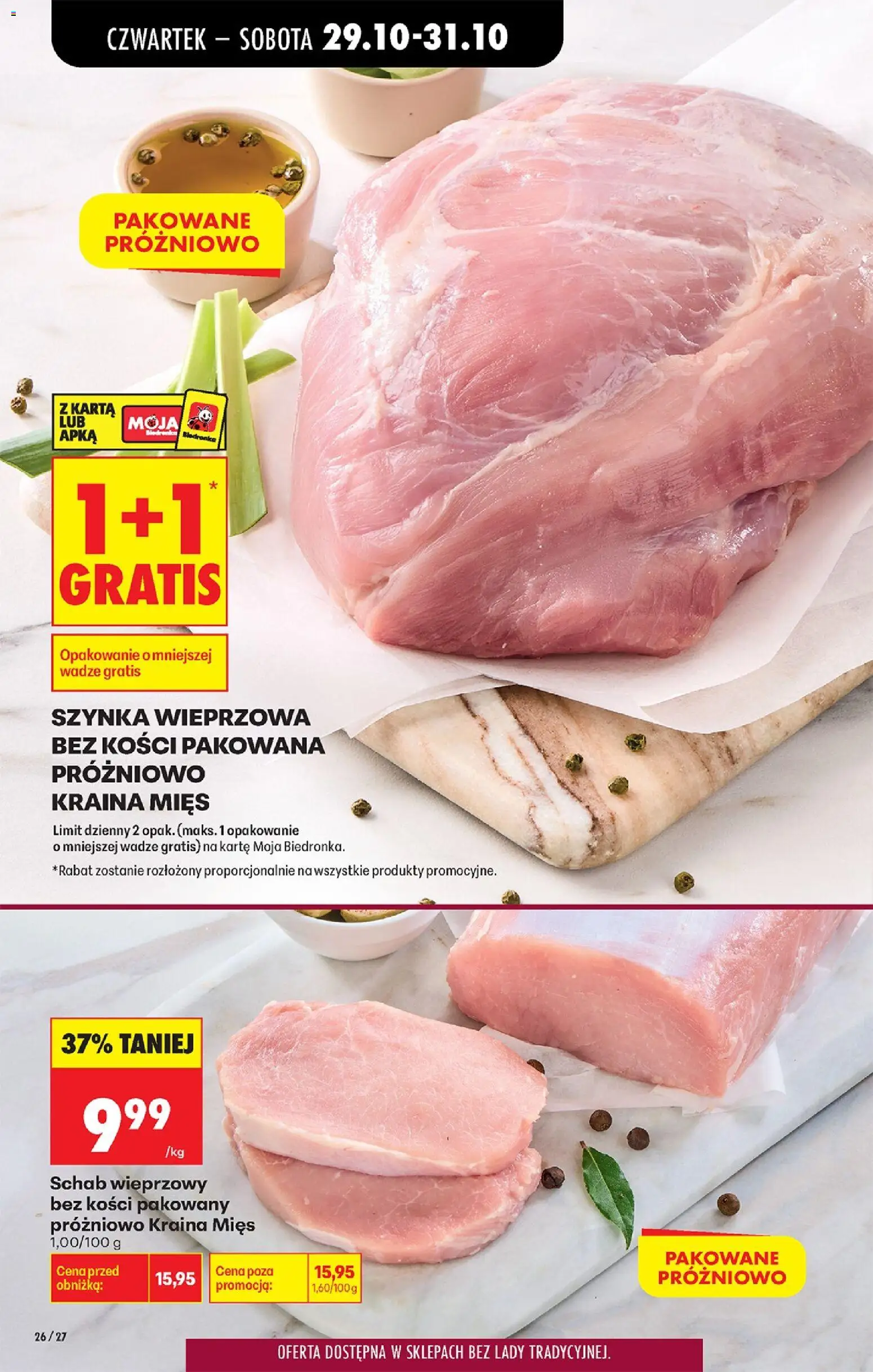Biedronka Polsko leták - Codziennie niskie ceny od 29.10.2026 | Strana: 40