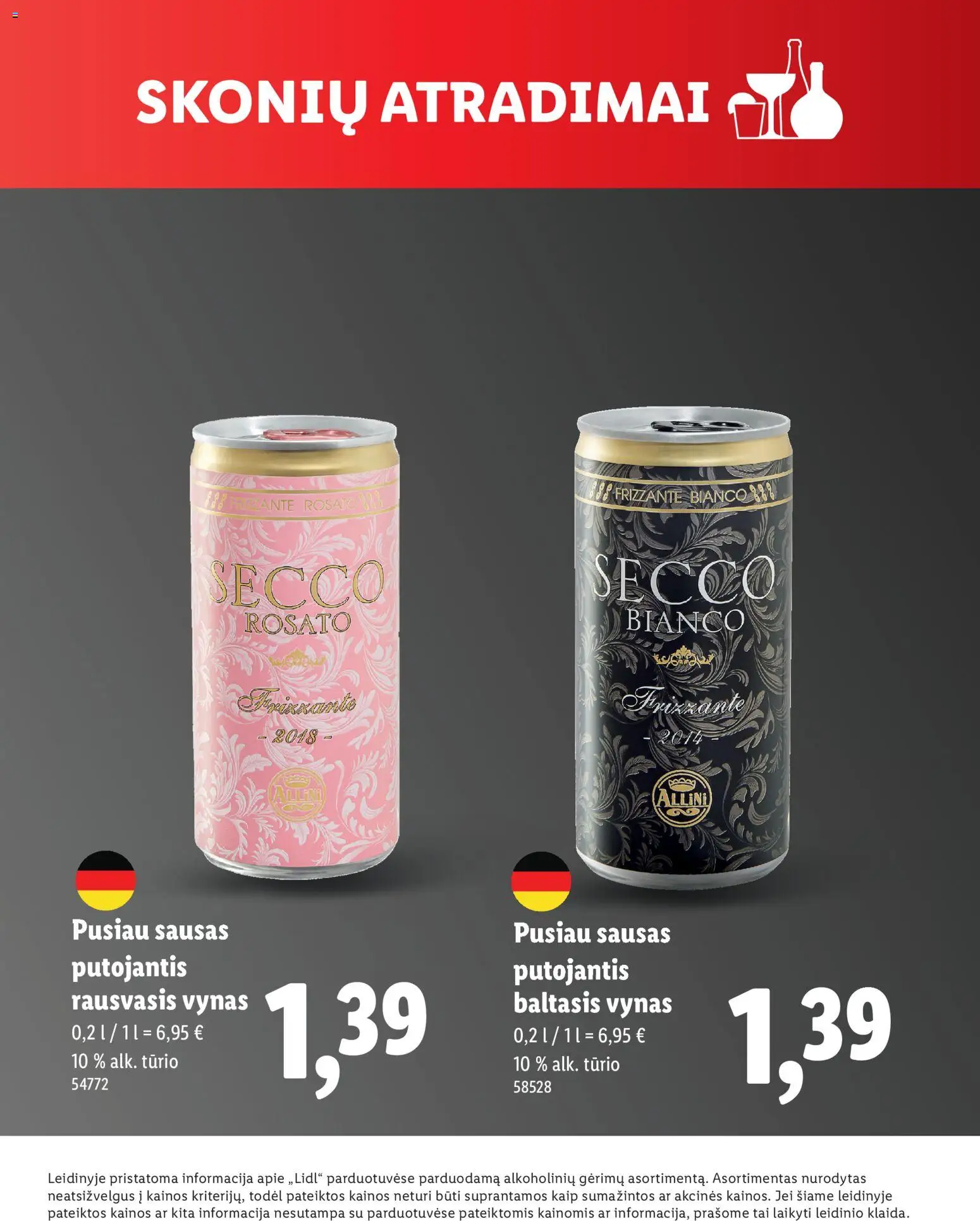 LIDL akcijos nuo 2025.12.05 | Puslapis: 11 | Prekių: Vynas
